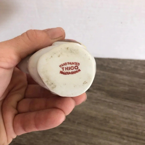 Vtg Handpainted Egg Cup - Picture 6 of 8